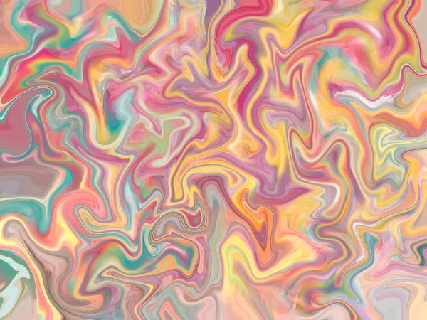 Pastel Abstract Fluid Pattern Background Greeting Card Fabric — 스톡 사진