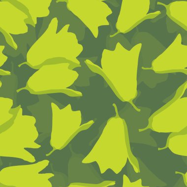 Çan, tebrik kartı ya da kumaş gibi çiçeklerle kusursuz bitki desenli arka plan