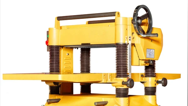 Máquina Engrosamiento Industrial Sobre Ejes Excéntricos Para Que Ajuste Altura — Foto de Stock