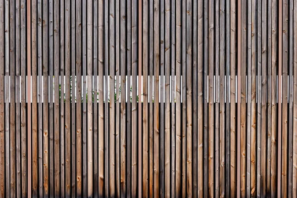 Narrow Vertically Arranged Wooden Boards Form Background Texture Pattern Copy — Photo