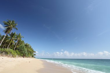 tropikal sunset Beach. Krabi. Tayland