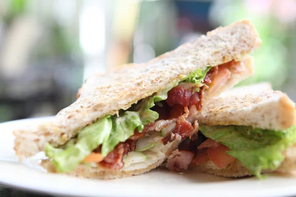 Sandwich au bacon — Photo