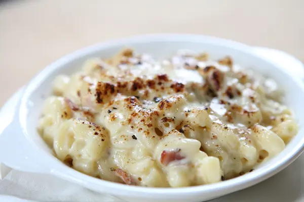 Macaroni gratin — Stock Photo, Image