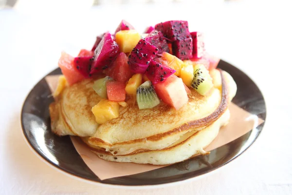 Panqueque de frutas — Foto de Stock