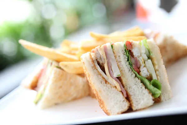 Club-Sandwich — Stockfoto