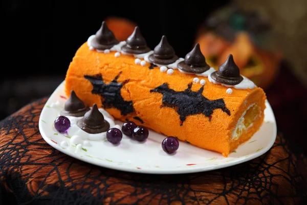 Gâteau d'Halloween Images De Stock Libres De Droits