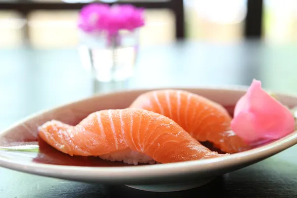 Salmon Sushi — Stock Photo, Image