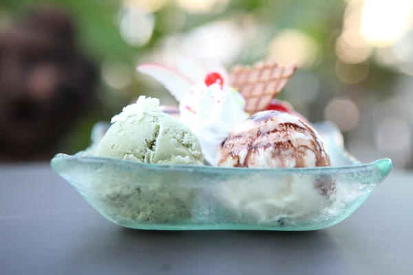 混合冰淇淋 — 图库照片