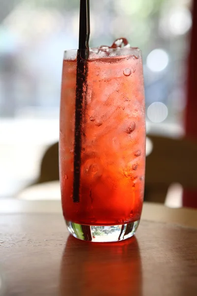 Strawberry soda — Stock Photo, Image