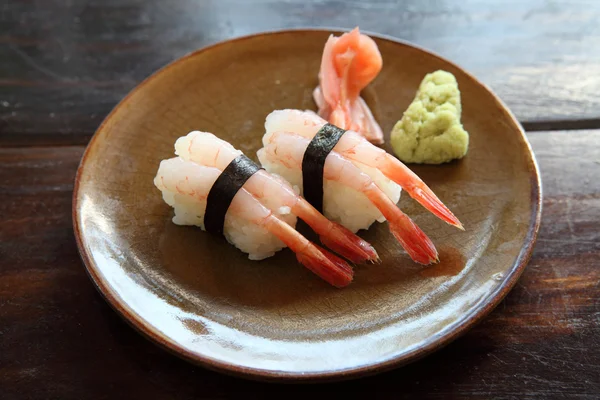 Shrimp sashimi — Stock Photo, Image