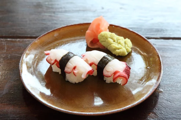 Octopus sushi — Stock Photo, Image