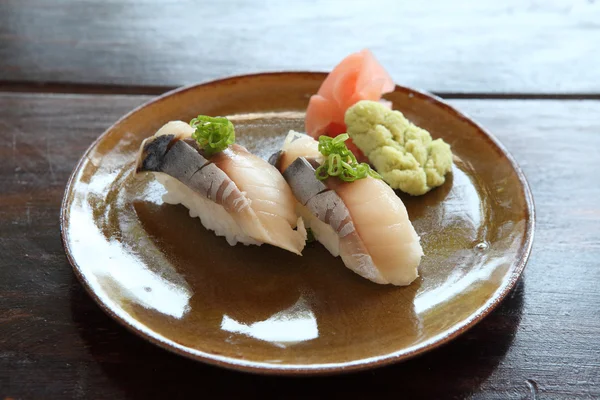 Saba Sushi,mackerel — Stock Photo, Image