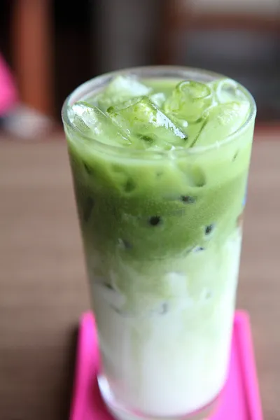 Isgrön te — Stockfoto