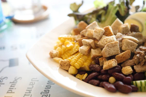 Salada de ceacar de perto — Fotografia de Stock