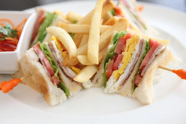 Клубный сэндвич — стоковое фото