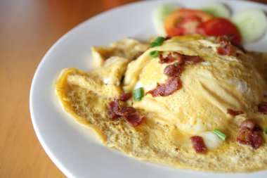 omlet pirinç, omurice, Japon yemekleri