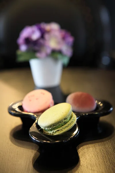 Macaron colorido — Fotografia de Stock