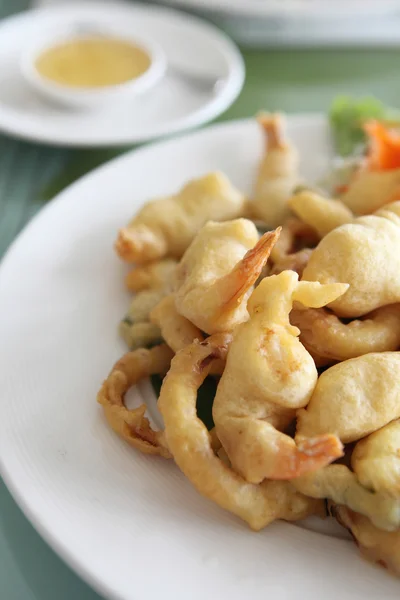 Tempura Fried shrimp Japanese style — Stock Photo, Image