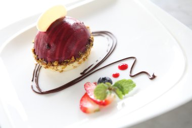 yaban mersini Mus peynirli kek