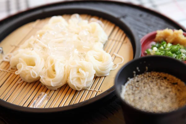 Somen, fine wheat noodles — Stock Photo, Image