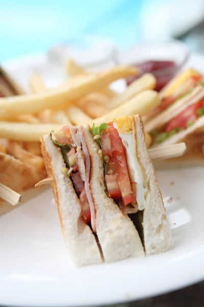 Club-Sandwich — Stockfoto