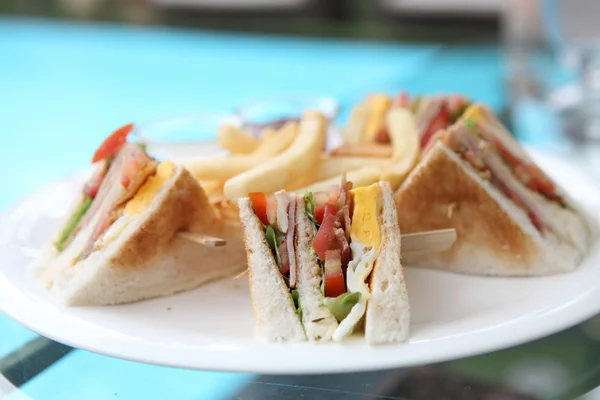 Club-Sandwich — Stockfoto