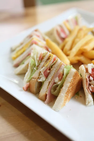 Sandwich club — Foto Stock