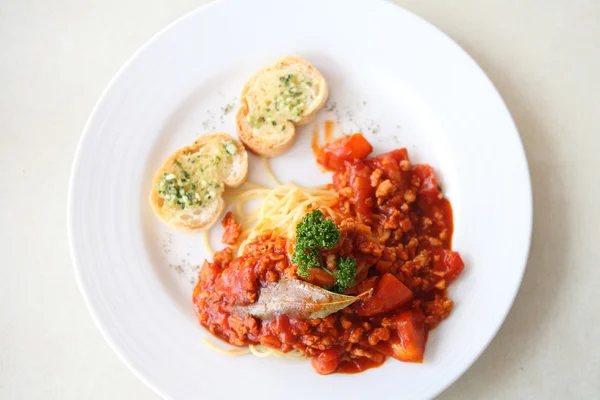 Spaghetti Bolognese — Stockfoto