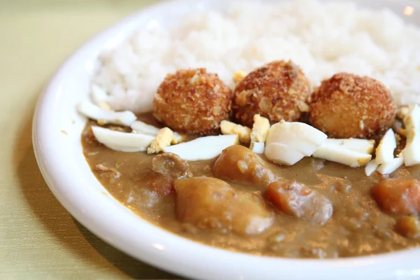 Curry rice — Stock Photo, Image