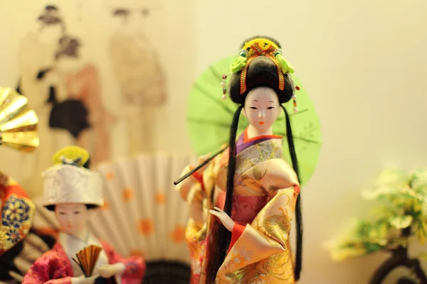 Ιαπωνικά κούκλας — Φωτογραφία Αρχείου