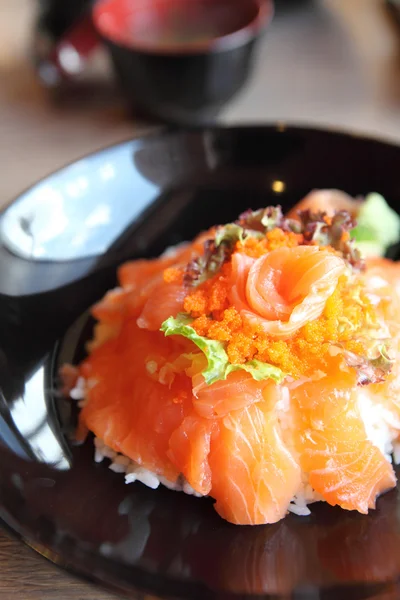 Sushi de salmão don — Fotografia de Stock