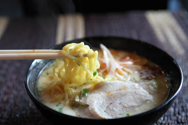 Macarrão ranmen comida japonesa — Fotografia de Stock