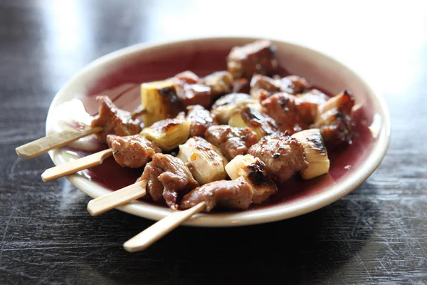 日式烤的猪肉 — 图库照片