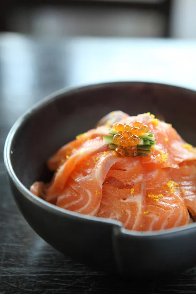 Salmon sushi don — Stock Photo, Image