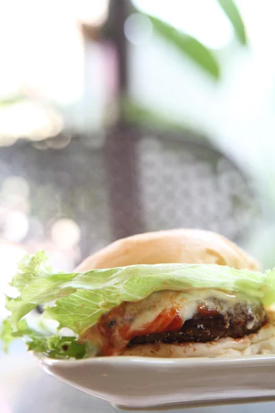 Hamburger de boeuf — Photo