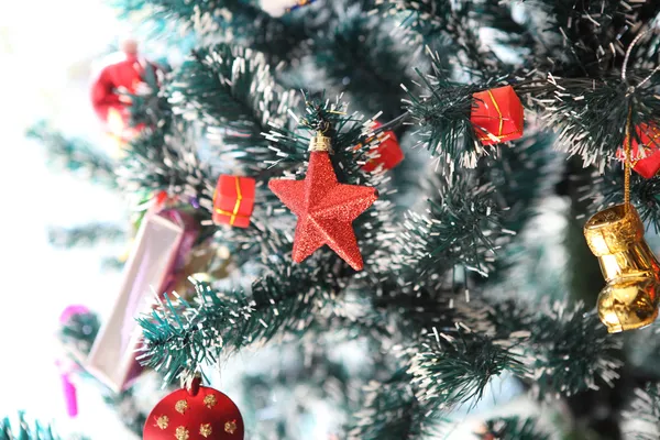 Presentes de árvore de Natal — Fotografia de Stock