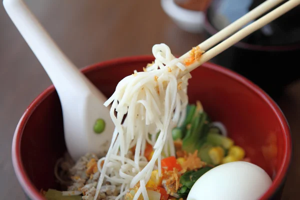 Macarrão ranmen comida japonesa — Fotografia de Stock