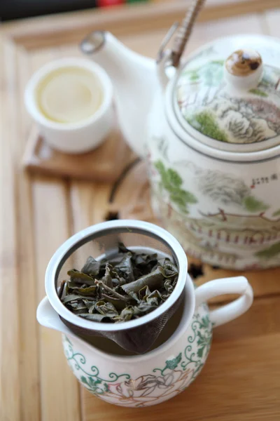 Asijské čajové šálky — Stock fotografie
