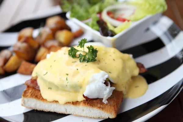 Huevo Benedict — Foto de Stock