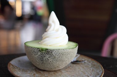 kavun yumuşak dondurma