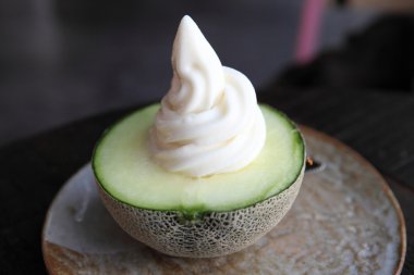 kavun yumuşak dondurma