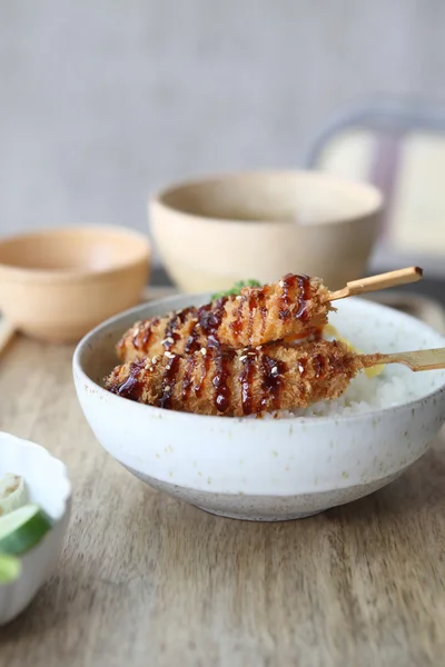 Tonkatsu , Pork cutlet — Stock Photo, Image