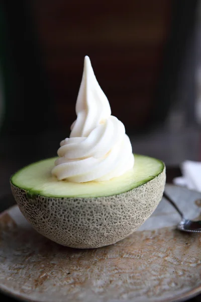 Crème molle melon — Photo