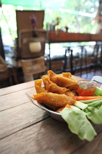 Fried dumpling — Stock Photo, Image