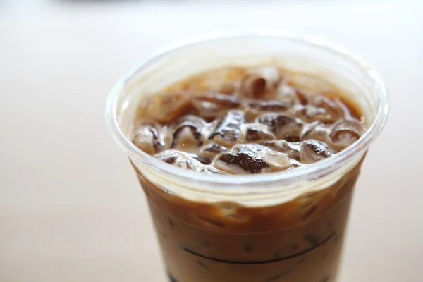 Eis-Latte-Kaffee — Stockfoto