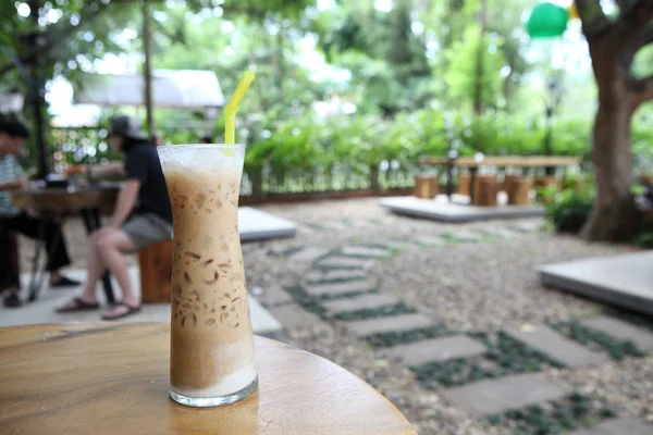 Café con leche helado — Foto de Stock