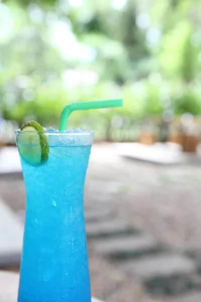 Limone soda blu — Foto Stock