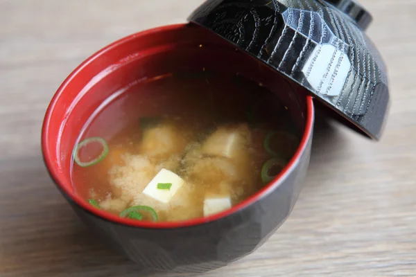 Miso çorbası, Japon gıda — Stok fotoğraf