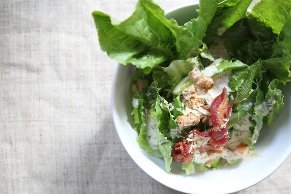 Ceacar salad in close up — Stock Photo, Image