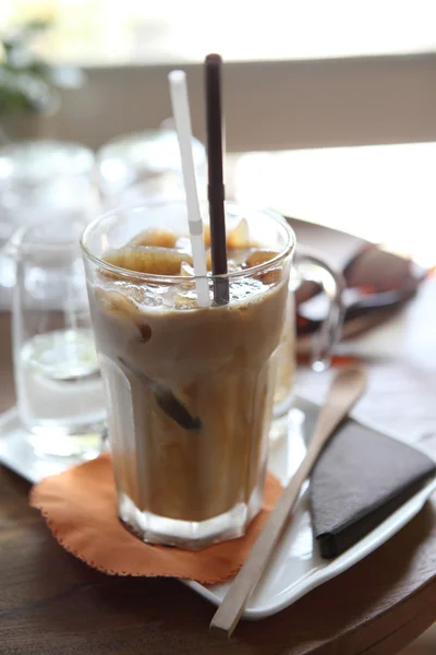 Kawa z lodem latte — Zdjęcie stockowe